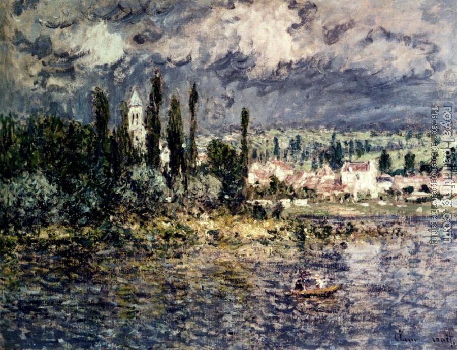 Claude Oscar Monet : Landscape With Thunderstorm